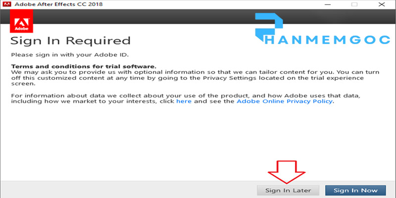 Hướng dẫn tải và cài đặt Adobe After Effects CC 2018