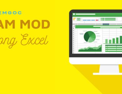 Bí quyết vận dụng hàm MOD trong Excel: 3 bước thật dễ