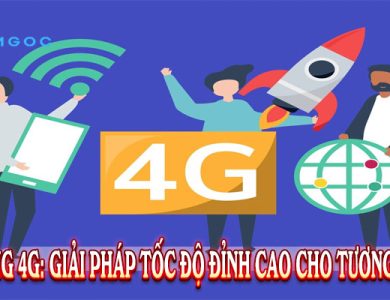 Mạng 4G: Giải Pháp Tốc Độ Đỉnh Cao Cho Tương Lai