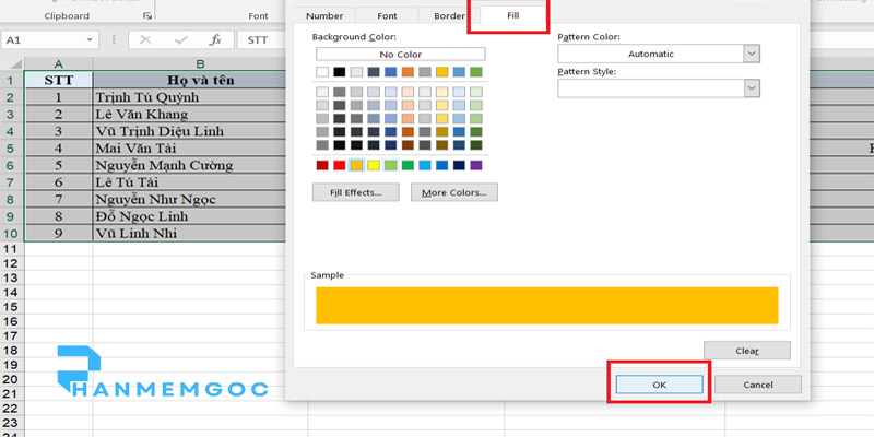 Bí quyết vận dụng hàm MOD trong Excel: 3 bước thật dễ