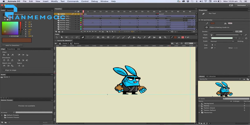 Download Adobe Animate 2024 – Hướng Dẫn và Khám Phá