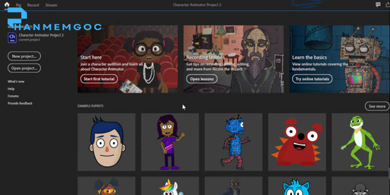 Download Adobe Character Animator 2023: Tải Và Cài Đặt