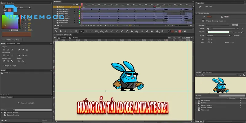 Tải Adobe Animate 2021: Hướng Dẫn Toàn Diện Từ A-Z