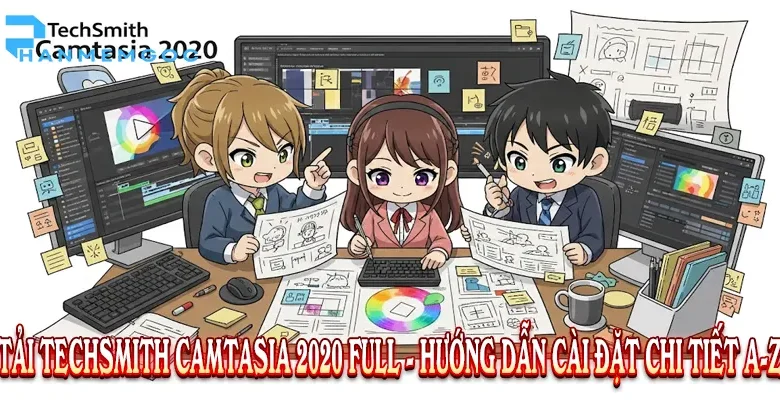Tải TechSmith Camtasia 2020 Full - Hướng Dẫn Cài Đặt Chi Tiết A-Z