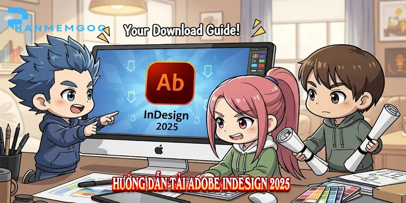 Hướng dẫn tải Adobe InDesign 2025